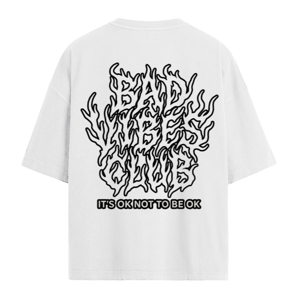 BAD VIBES CLUB Camiseta Oversize Unisex