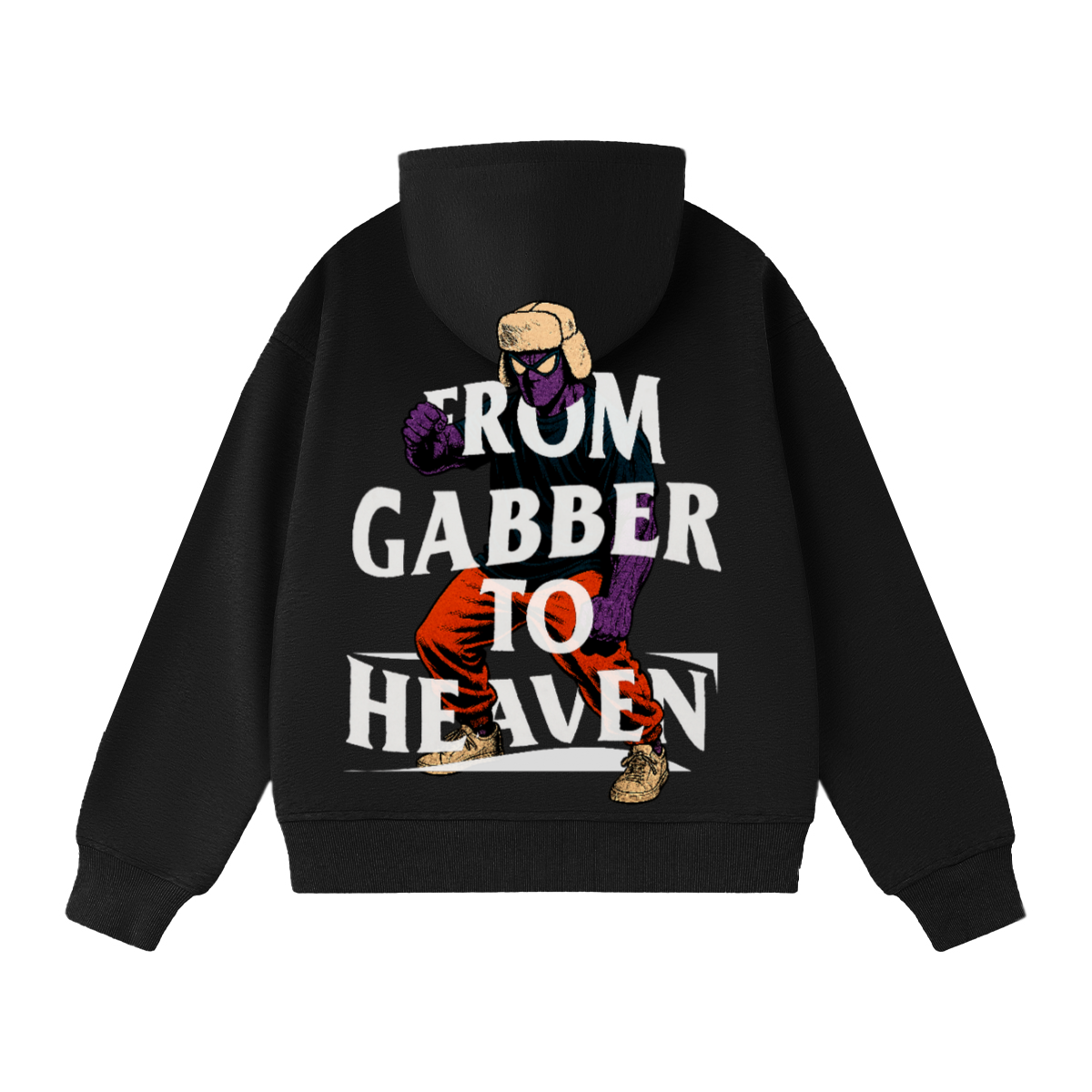 GABBER TO HEAVEN UPCORE V1 Sudadera Oversize Unisex