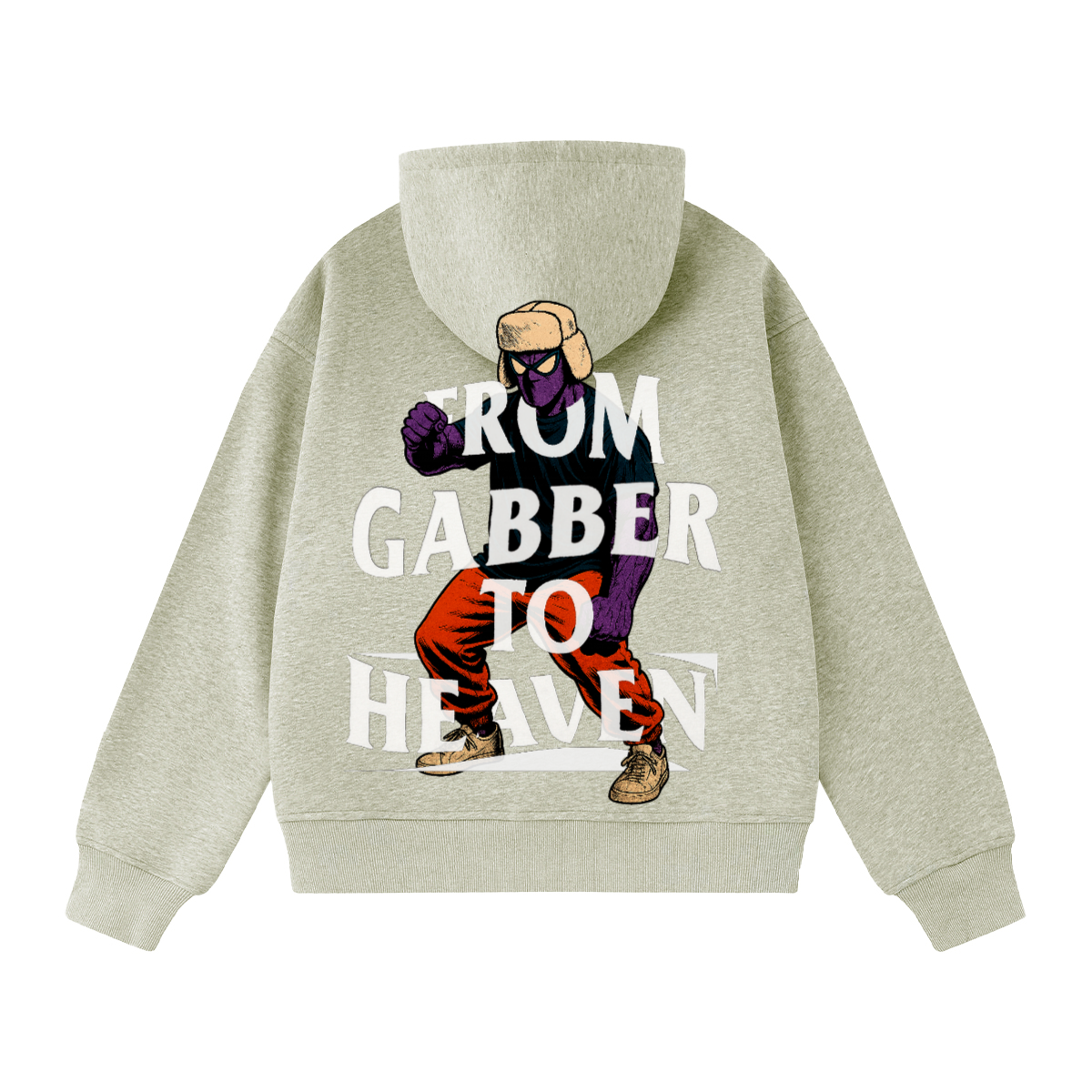 GABBER TO HEAVEN UPCORE V1 Sudadera Oversize Unisex