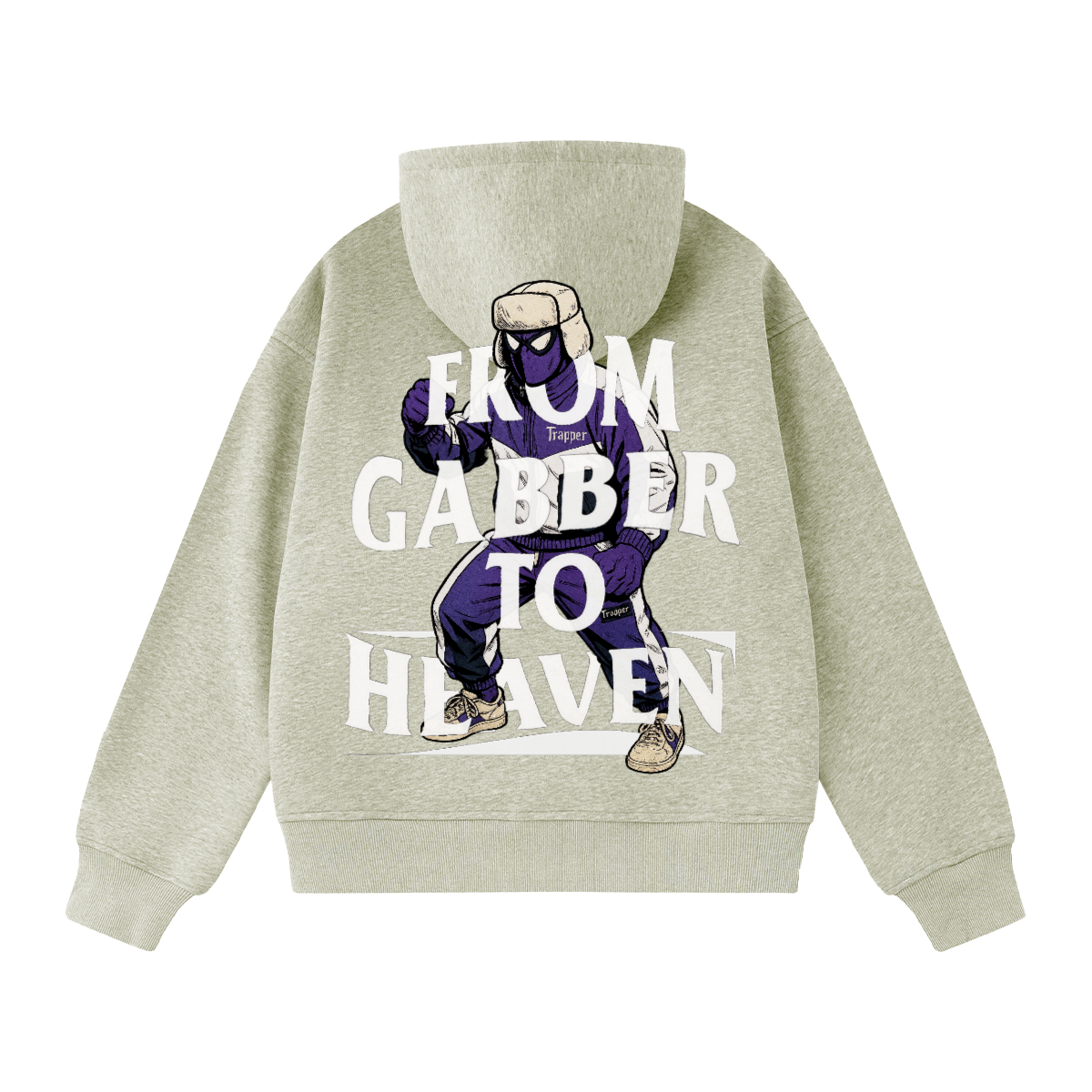 GABBER TO HEAVEN UPCORE V2 Sudadera Oversize Unisex