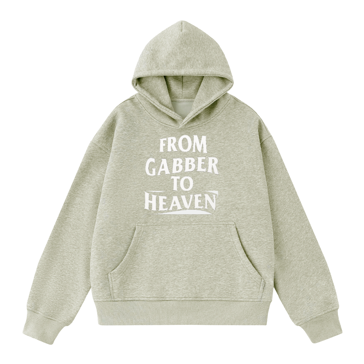 GABBER TO HEAVEN LOWCORE V1 Sudadera Oversize Unisex