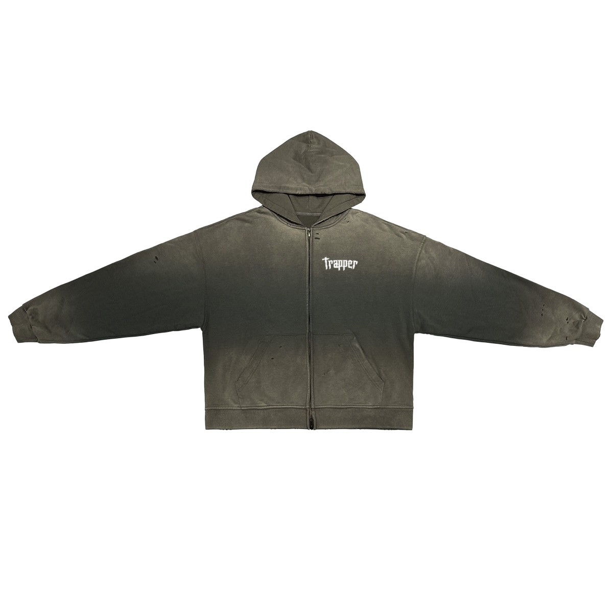 GABBER TO HEAVEN BASIC Sudadera Zip Oversize Unisex