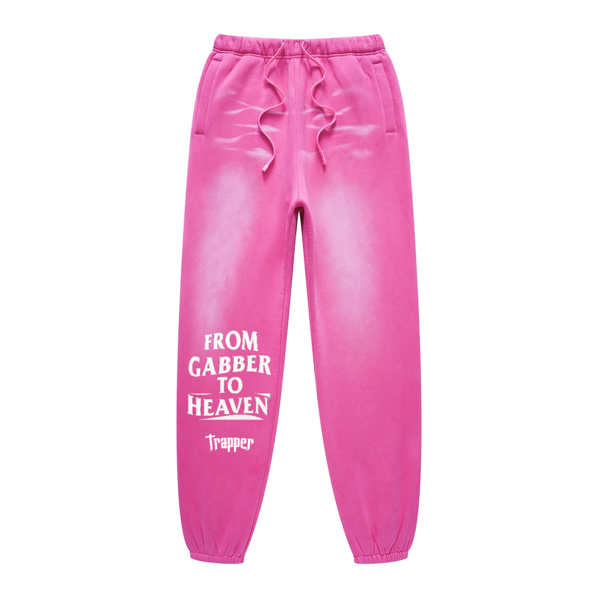GABBER TO HEAVEN WASHED PINK Pantalones Unisex