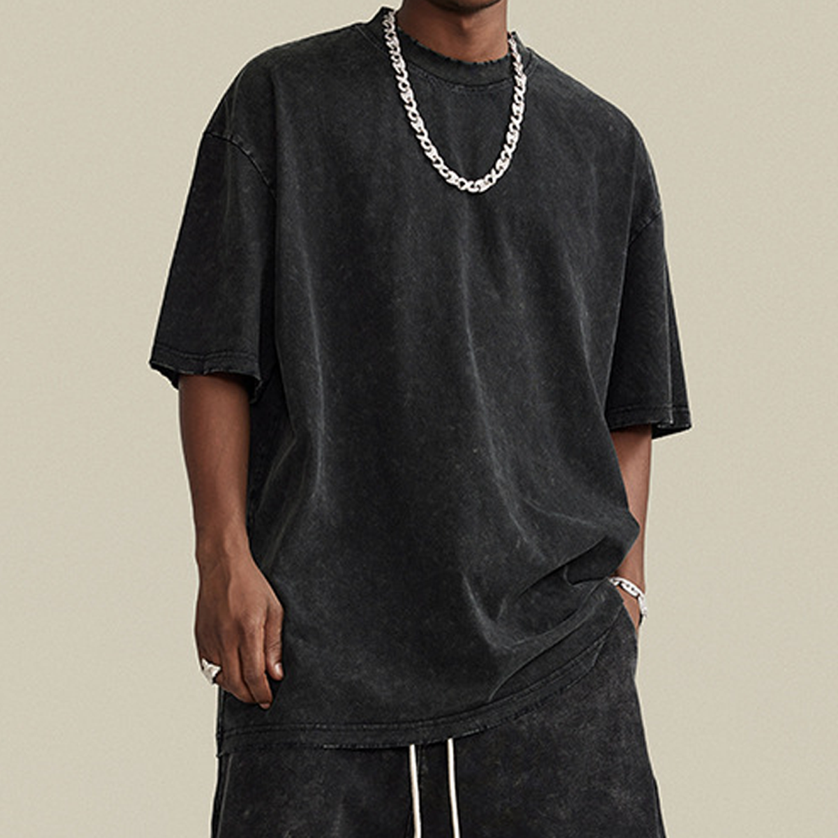 SOULMATES Camiseta Oversize Washed