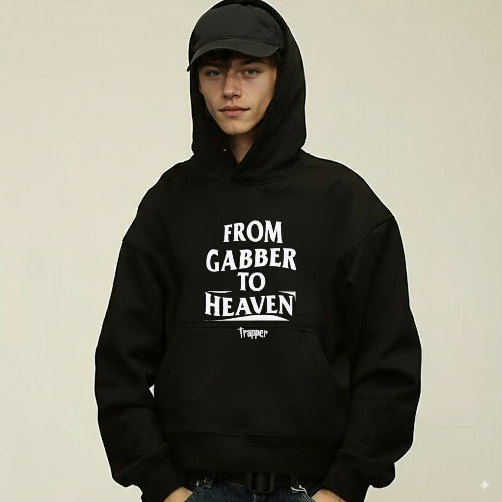 GABBER TO HEAVEN BASIC Sudadera Oversize Unisex