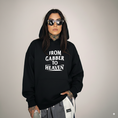 GABBER TO HEAVEN LOWCORE V2 Sudadera Oversize Unisex