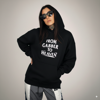 GABBER TO HEAVEN BASIC Sudadera Oversize Unisex