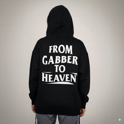 GABBER TO HEAVEN ORIGINAL Sudadera Oversize Unisex