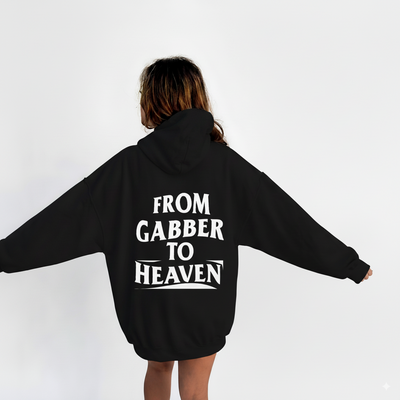 GABBER TO HEAVEN ORIGINAL Sudadera Oversize Unisex