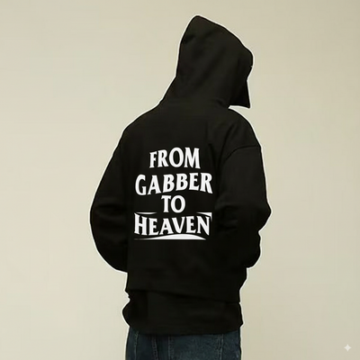 GABBER TO HEAVEN ORIGINAL Sudadera Oversize Unisex