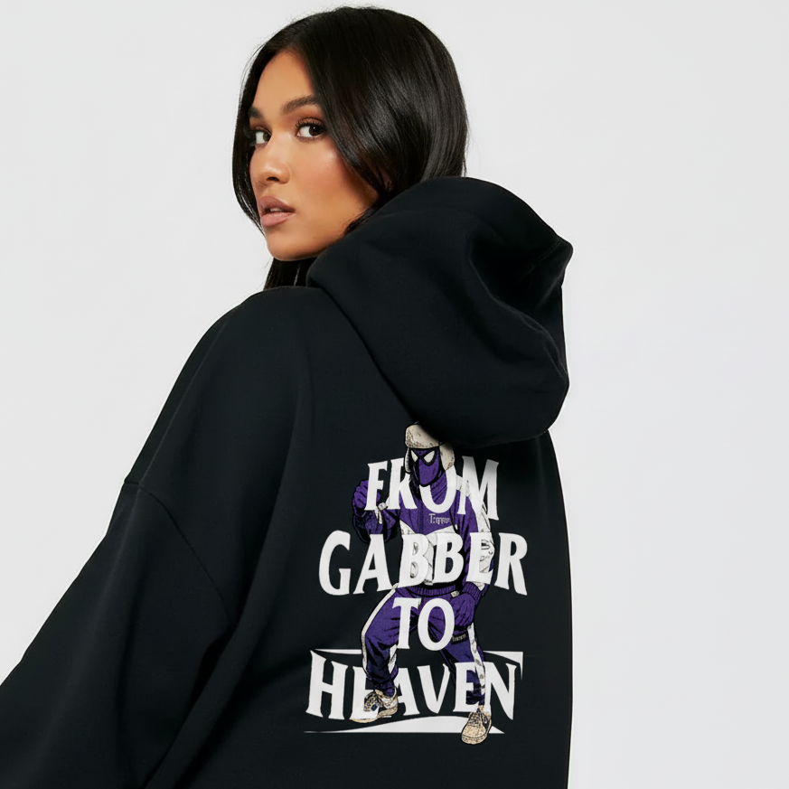 GABBER TO HEAVEN UPCORE V2 Sudadera Oversize Unisex