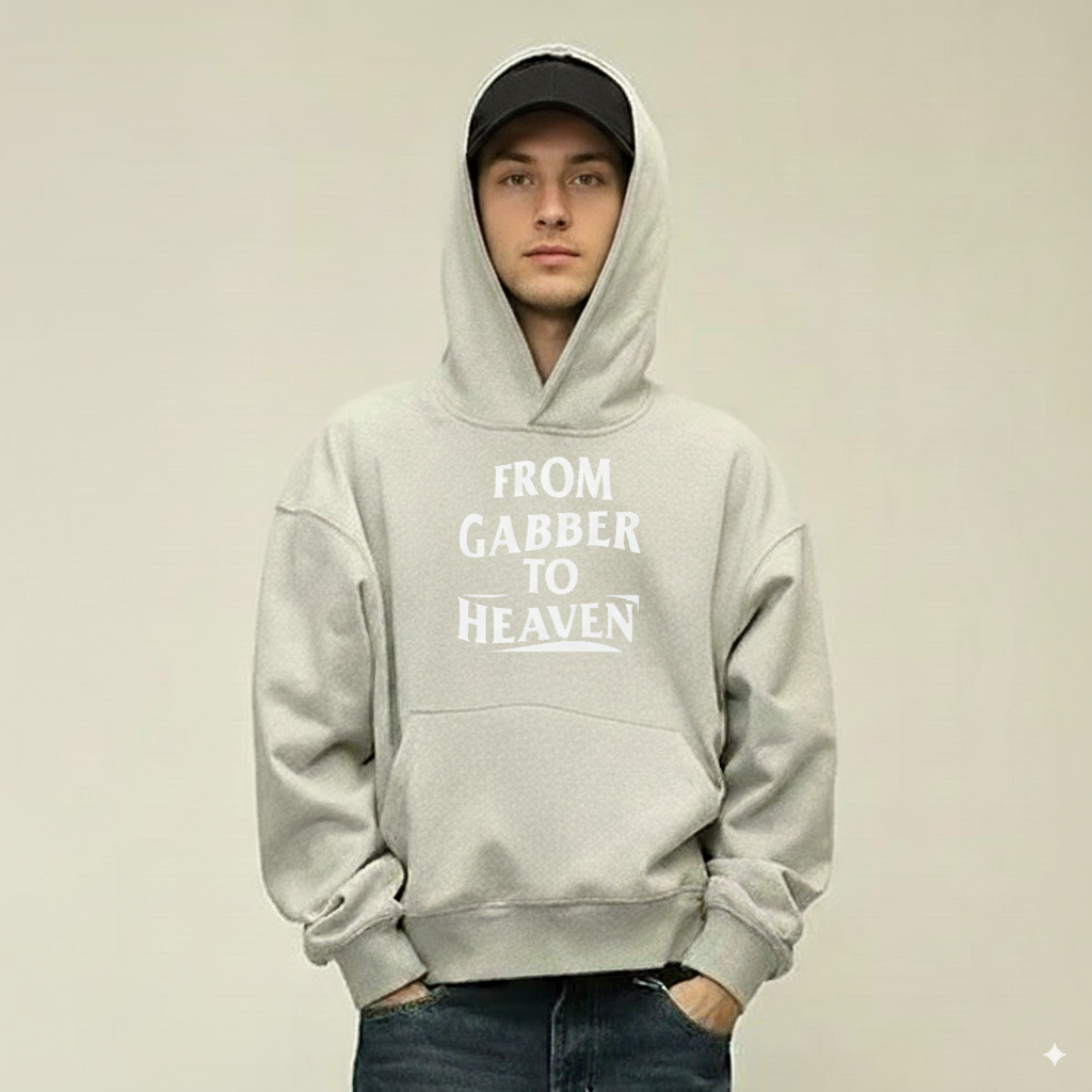 GABBER TO HEAVEN LOWCORE V2 Sudadera Oversize Unisex