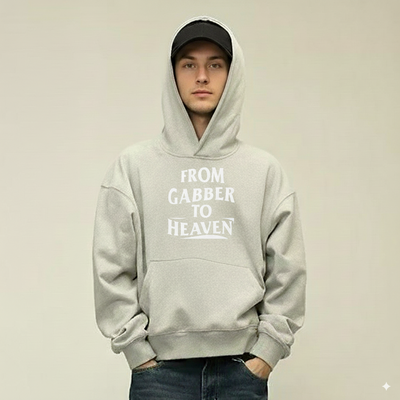GABBER TO HEAVEN LOWCORE V2 Sudadera Oversize Unisex