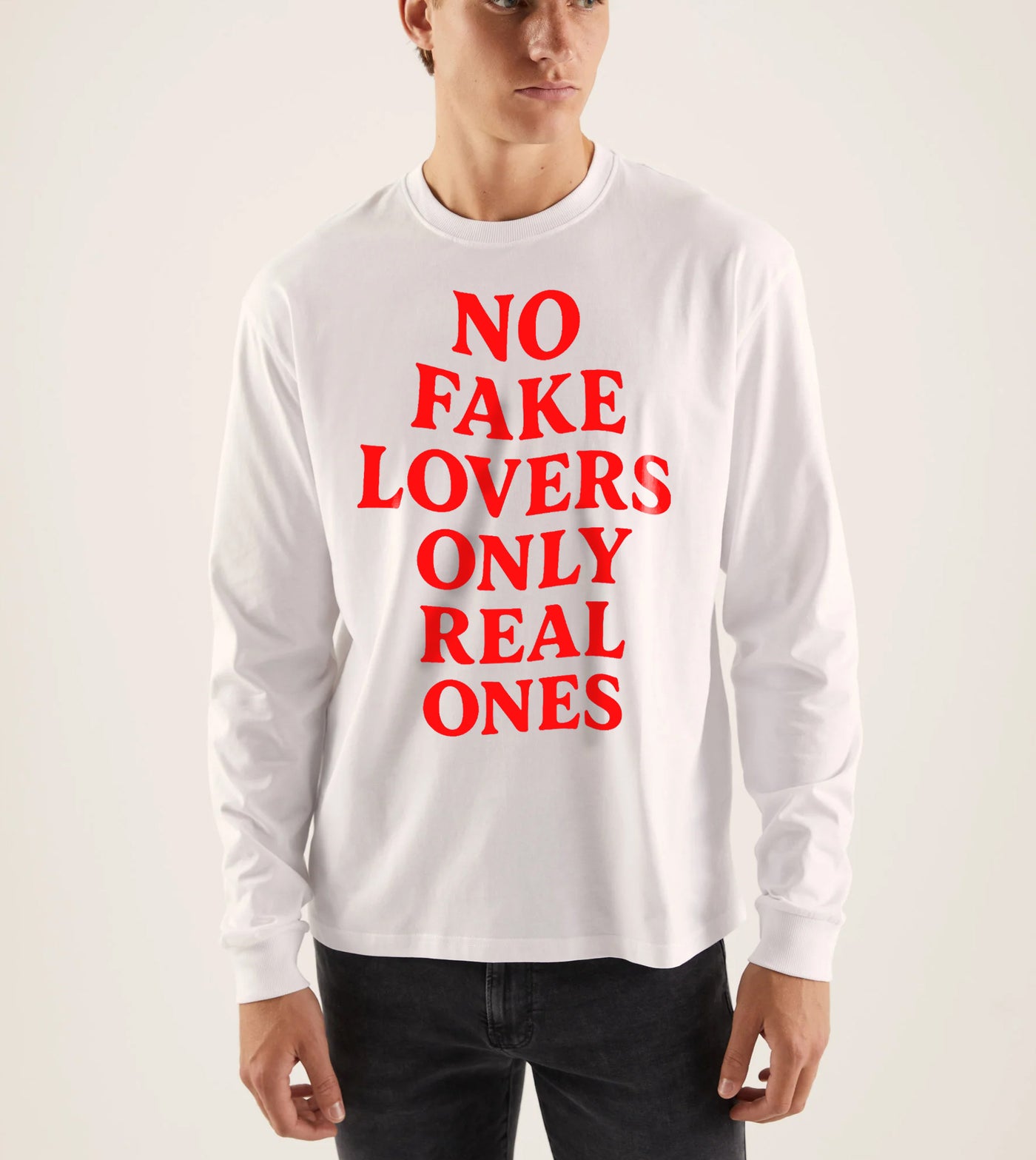 NOFAKELOVERS WH Camiseta Larga Unisex