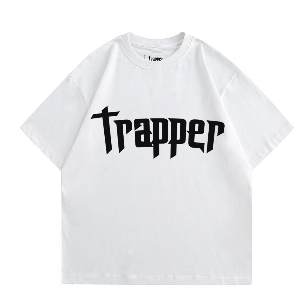 TRAPPER CLASIC WHITE Camiseta Unisex